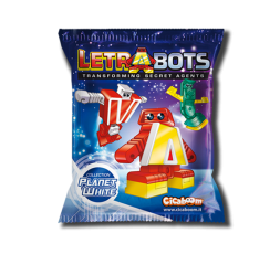 Letrabots Planet White | A Aton