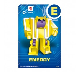 Letrabots Planet White | E Energy