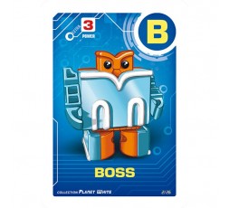 Letrabots Planet White | B Boss