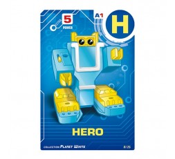 Letrabots Planet White | H Hero