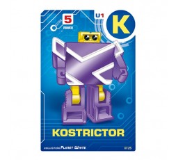 Letrabots Planet White | K Kostrictor