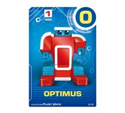 Letrabots Planet White | O Optimus