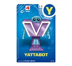 Letrabots Planet White | Y Yattabot