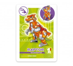 Saurobots | Raptor special Glow in the Dark