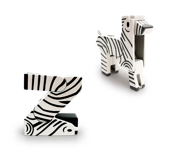 Letrazoo Z Zebra